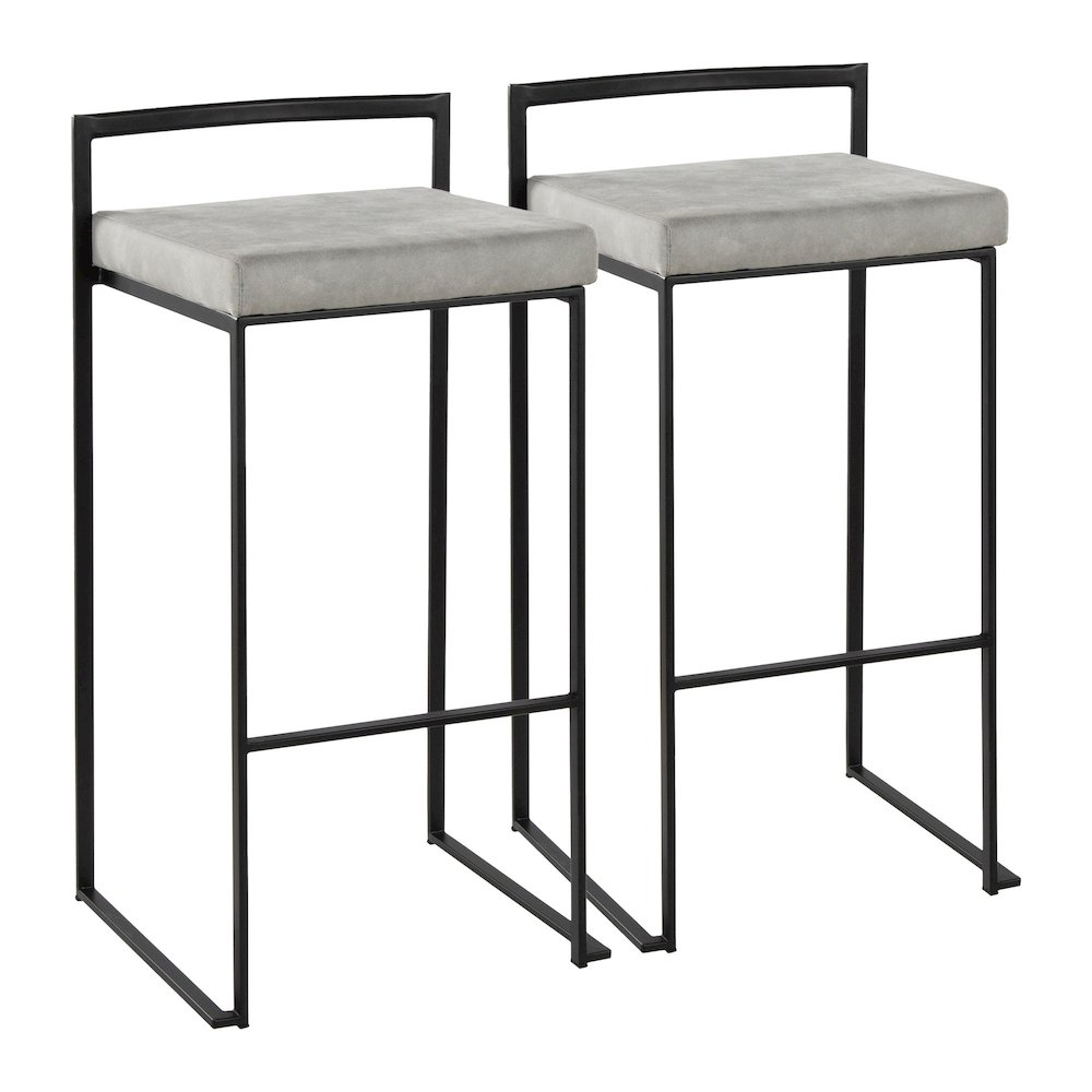 Fuji Stacker Barstool - Set of 2. Picture 1