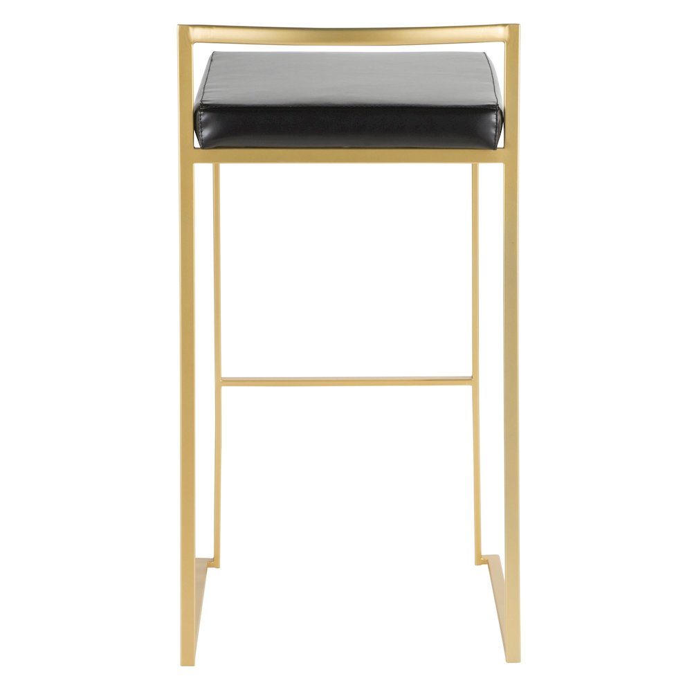 Fuji Stacker 30" Fixed-Height Barstool - Set of 3. Picture 5