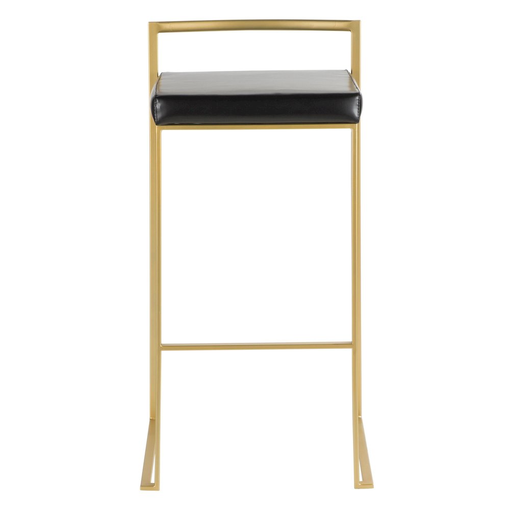 Fuji Stacker 30" Fixed-Height Barstool - Set of 3. Picture 6