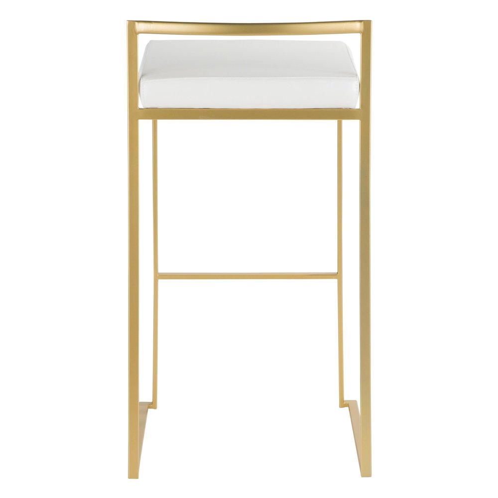 Fuji Stacker 30" Fixed-Height Barstool - Set of 3. Picture 5