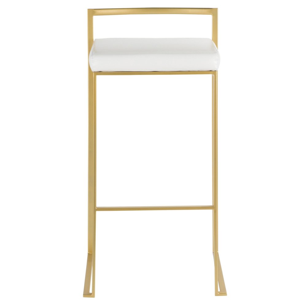 Fuji Stacker 30" Fixed-Height Barstool - Set of 3. Picture 6
