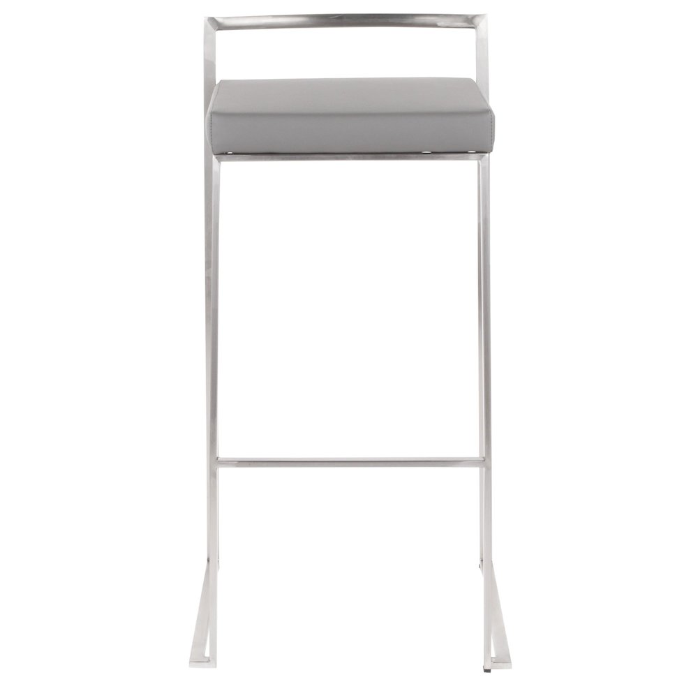 Fuji Stacker 30" Fixed-Height Barstool - Set of 3. Picture 6