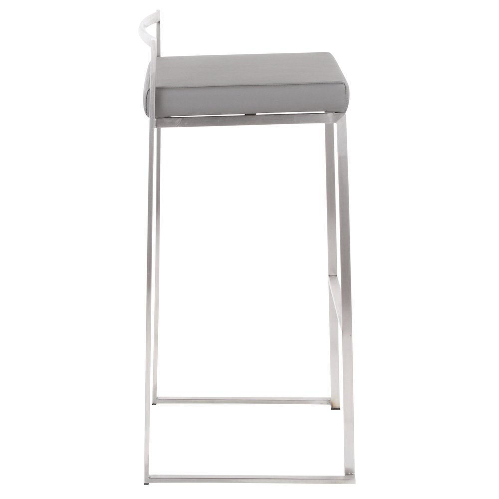 Fuji Stacker 30" Fixed-Height Barstool - Set of 3. Picture 3