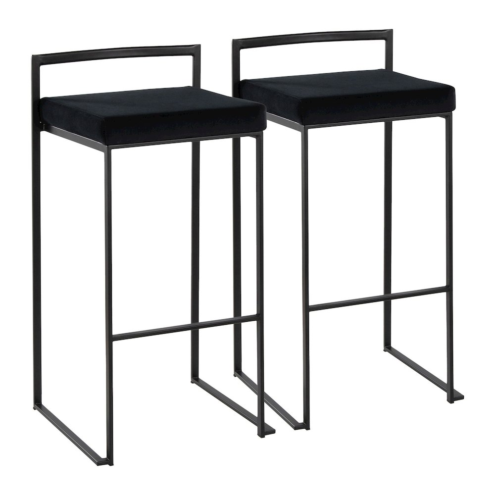 Fuji Stacker Barstool - Set of 2. Picture 1