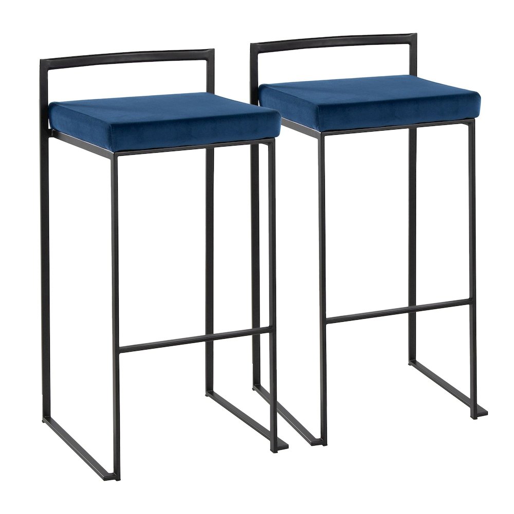 Fuji Stacker Barstool - Set of 2. Picture 1