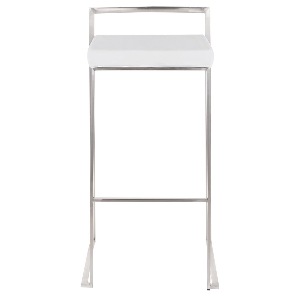 Fuji Stacker 30" Fixed-Height Barstool - Set of 3. Picture 6