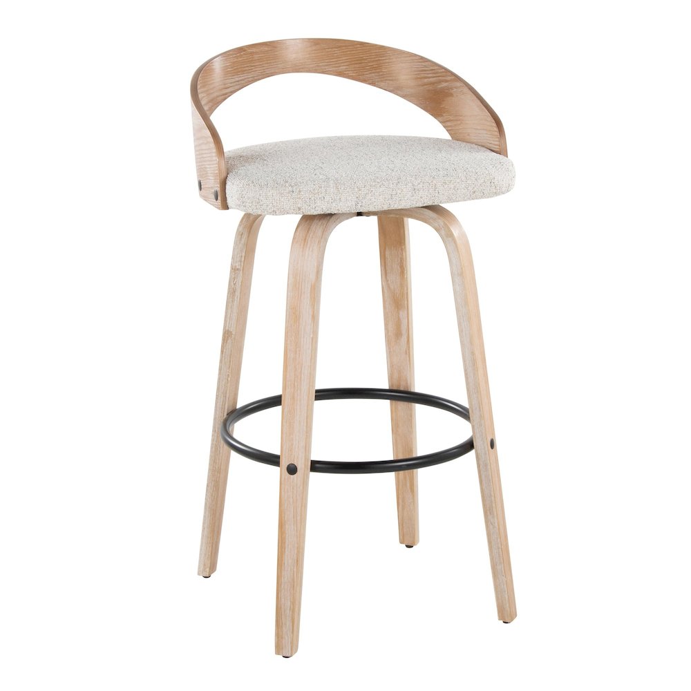 Grotto 30" Fixed-Height Barstool - Set of 2. Picture 2
