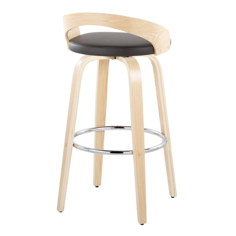 Grotto 30" Fixed-Height Barstool - Set of 2. Picture 4