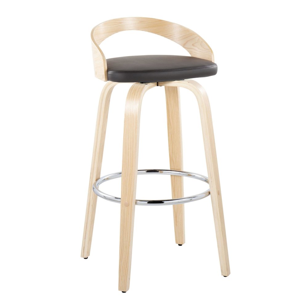 Grotto 30" Fixed-Height Barstool - Set of 2. Picture 2