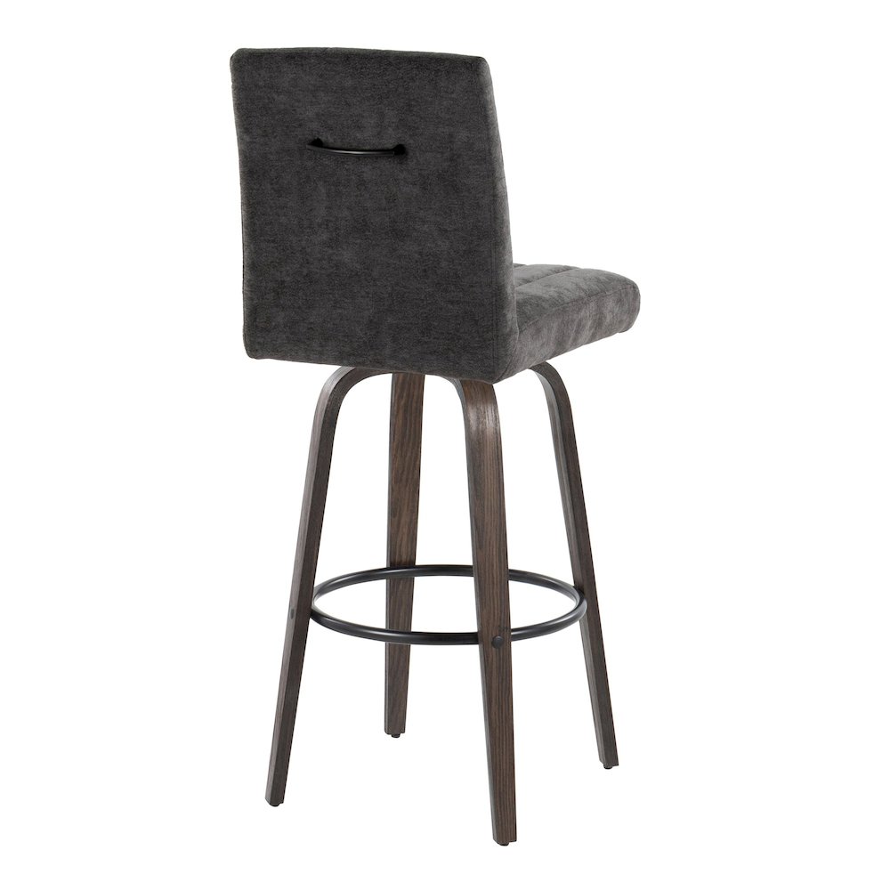 Hank 30" Fixed-Height Barstool - Set of  2. Picture 4