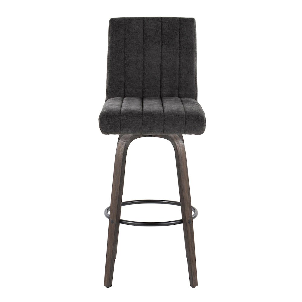 Hank 30" Fixed-Height Barstool - Set of  2. Picture 6