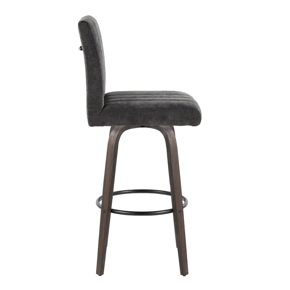 Hank 30" Fixed-Height Barstool - Set of  2. Picture 3