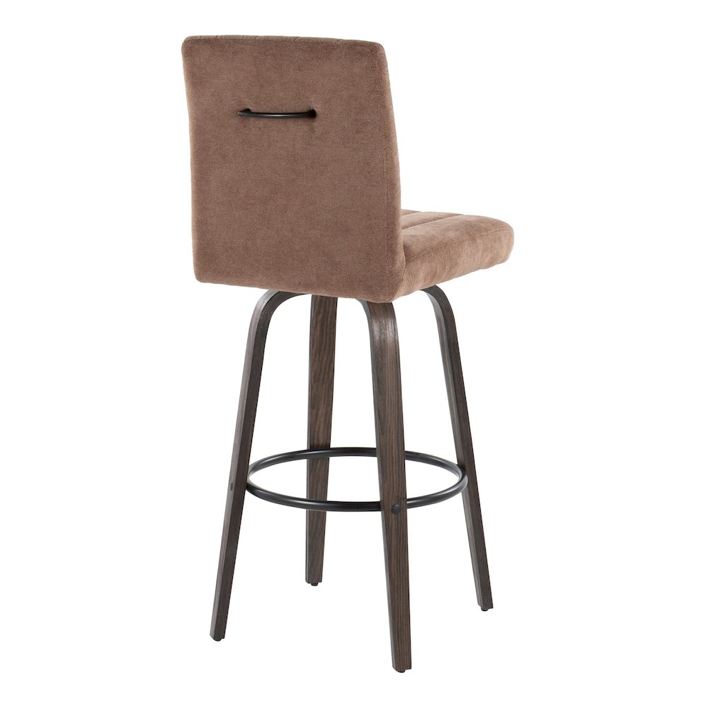 Hank 30" Fixed-Height Barstool - Set of  2. Picture 4