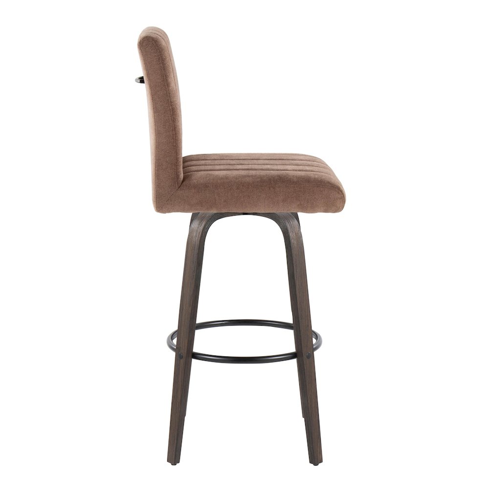 Hank 30" Fixed-Height Barstool - Set of  2. Picture 3