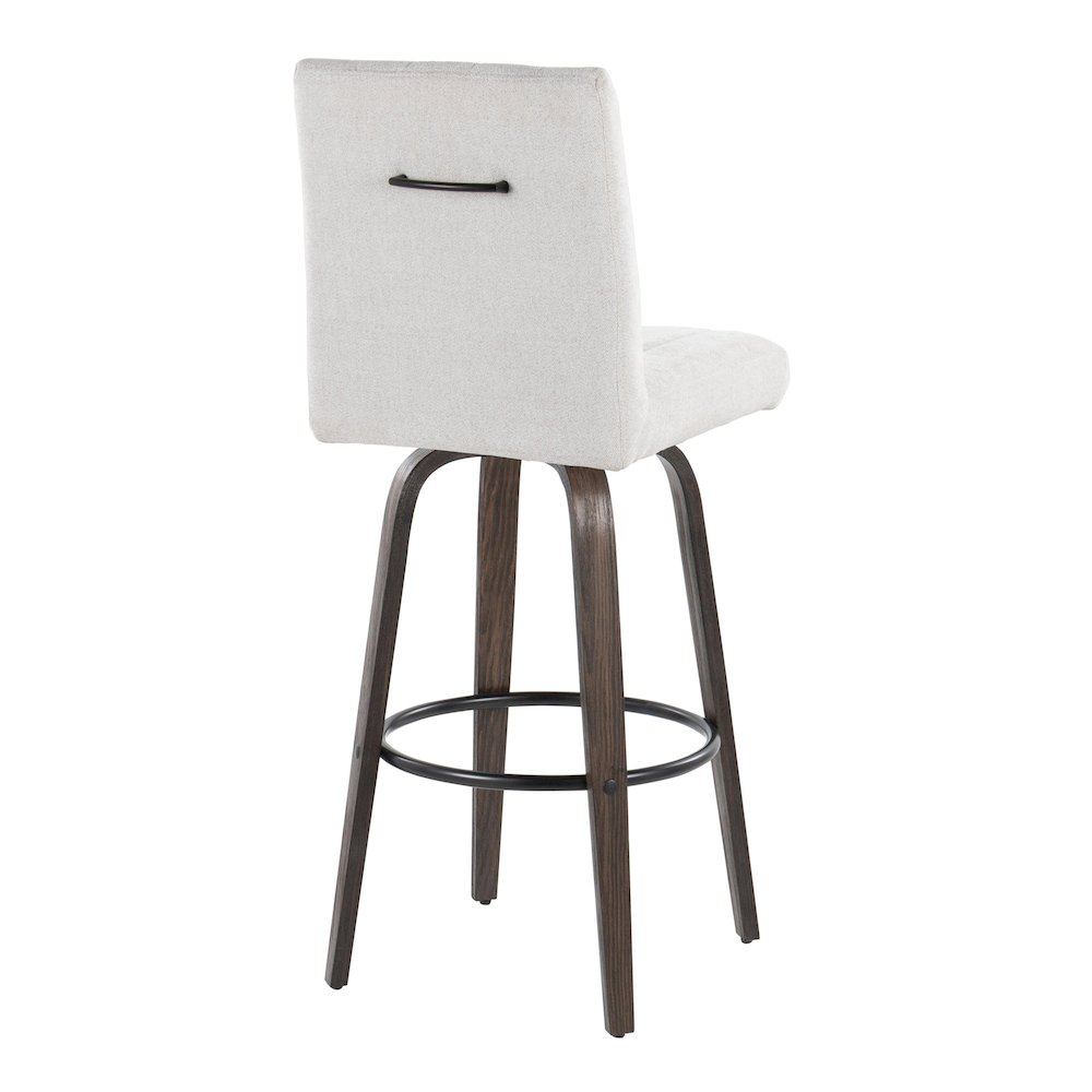 Hank 30" Fixed-Height Barstool - Set of  2. Picture 4