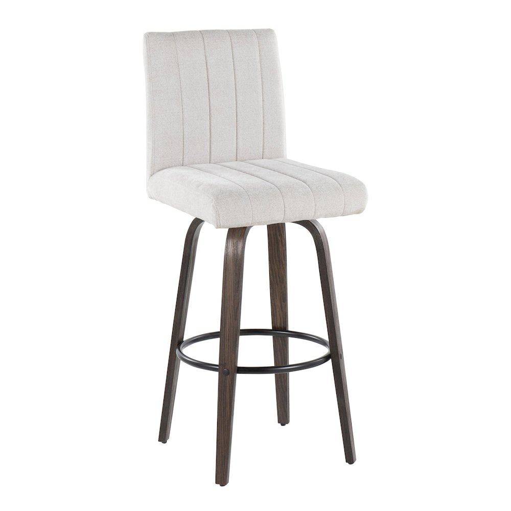 Hank 30" Fixed-Height Barstool - Set of  2. Picture 2