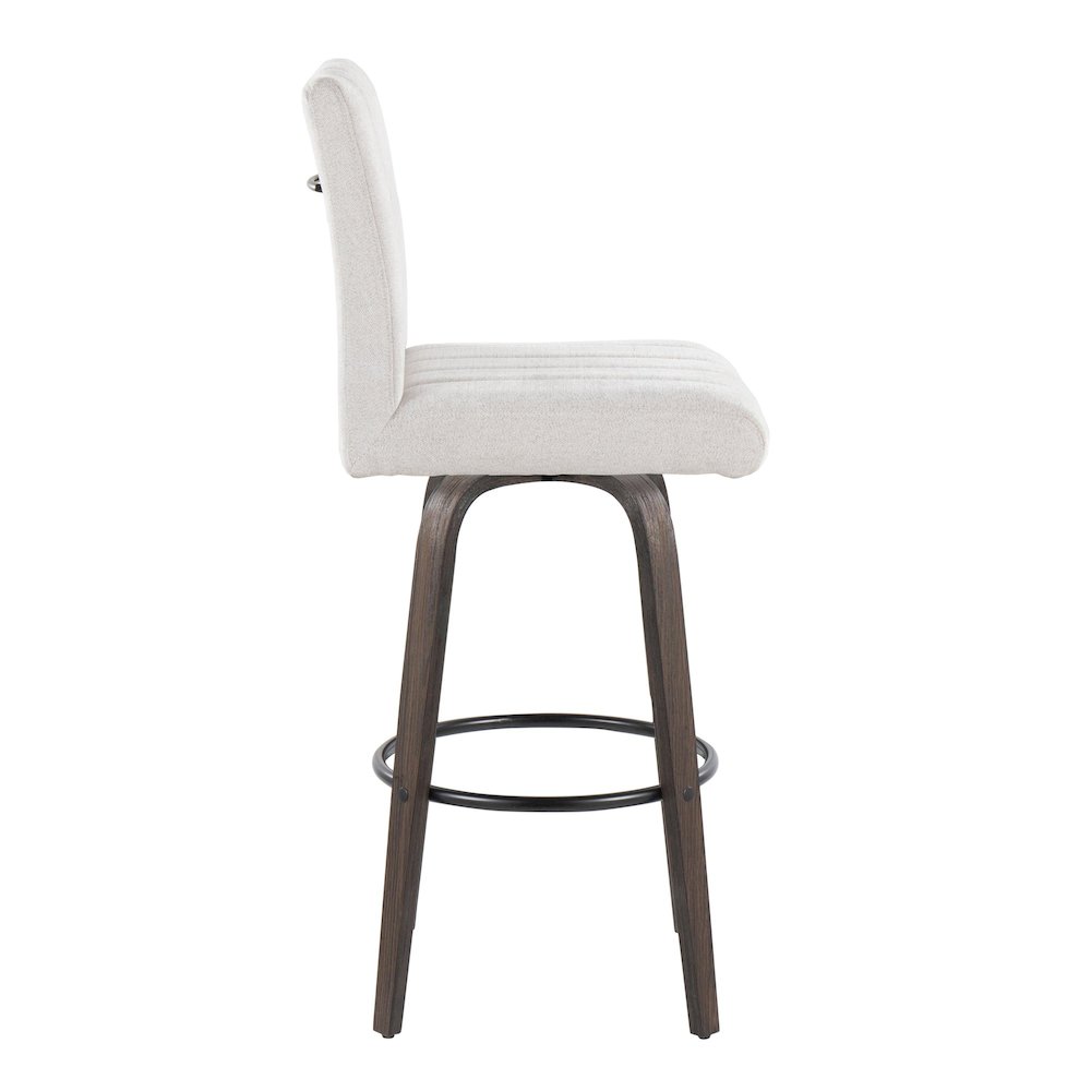 Hank 30" Fixed-Height Barstool - Set of  2. Picture 3