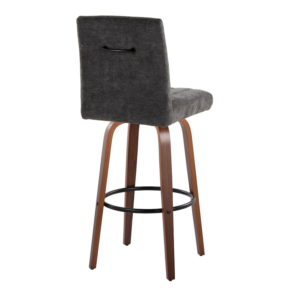 Hank 30" Fixed-Height Barstool - Set of  2. Picture 4