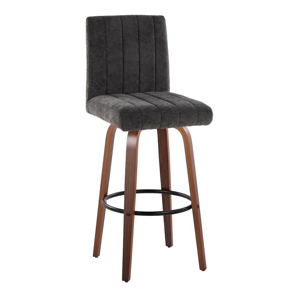 Hank 30" Fixed-Height Barstool - Set of  2. Picture 2