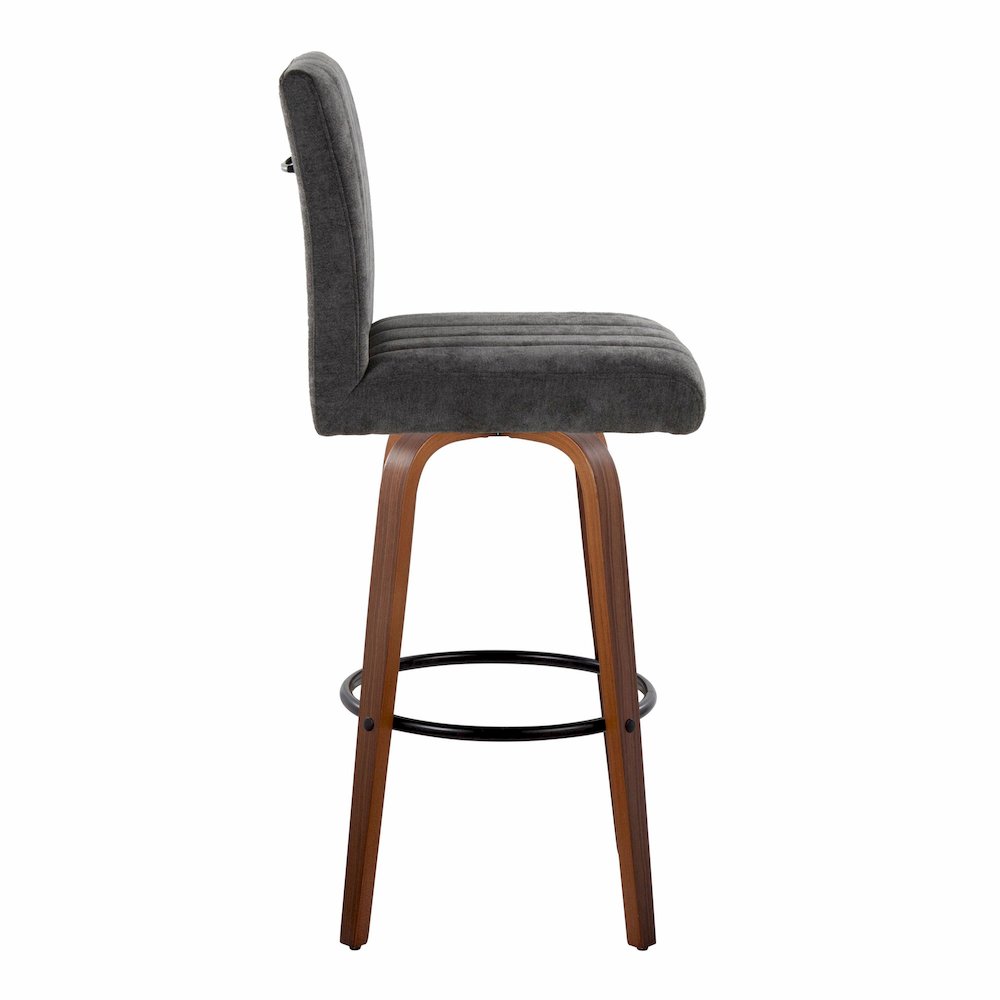 Hank 30" Fixed-Height Barstool - Set of  2. Picture 3