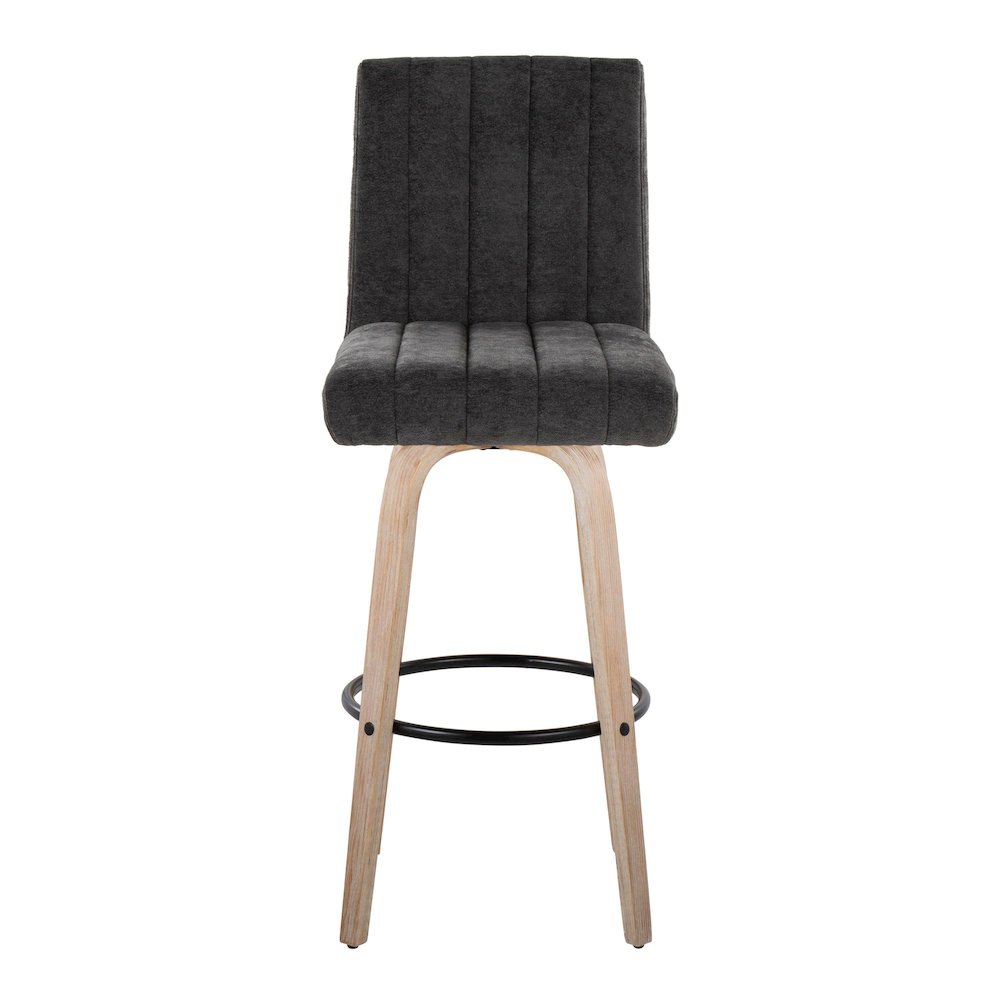Hank 30" Fixed-Height Barstool - Set of  2. Picture 6