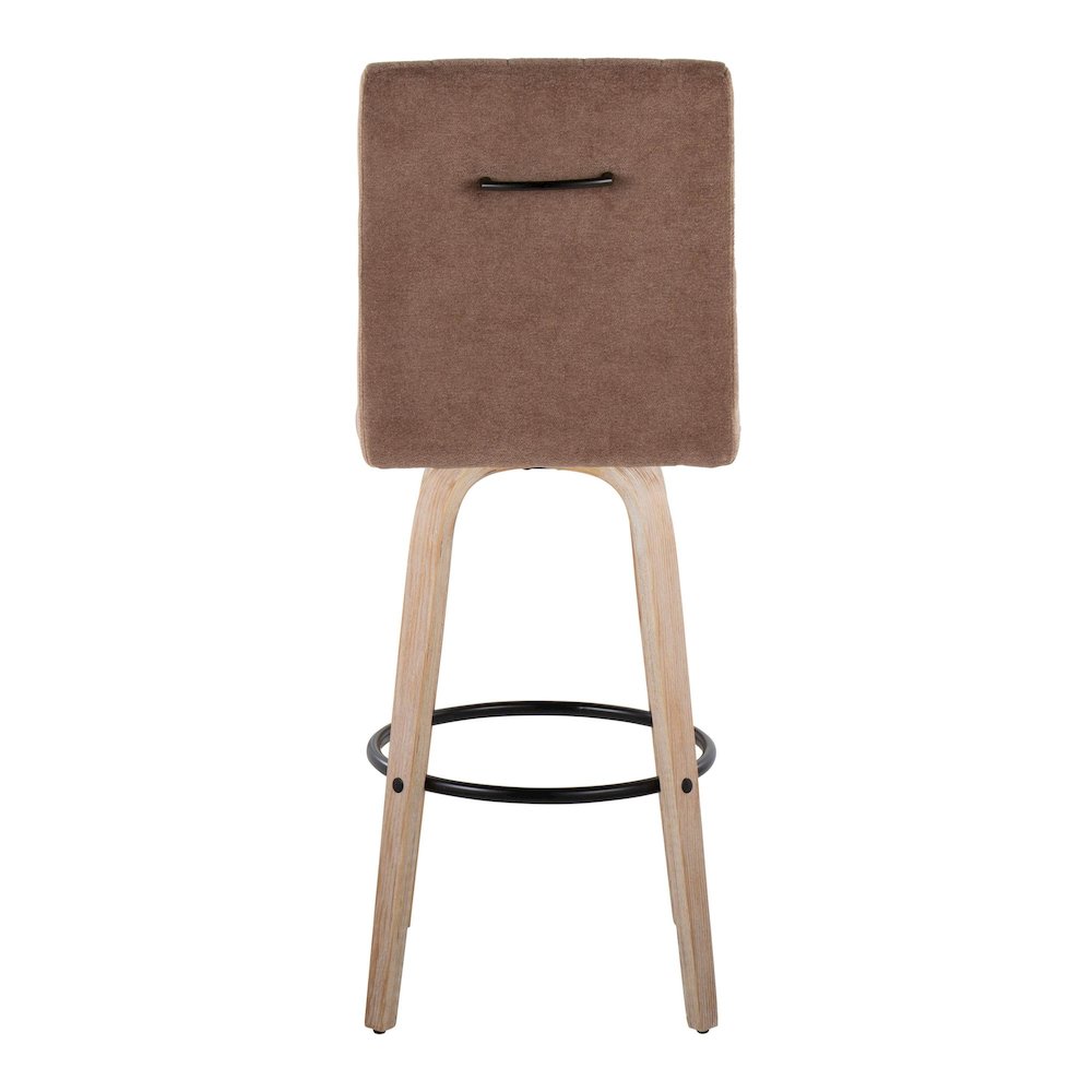 Hank 30" Fixed-Height Barstool - Set of  2. Picture 5