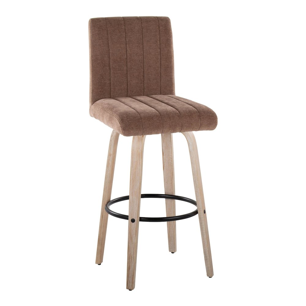 Hank 30" Fixed-Height Barstool - Set of  2. Picture 2