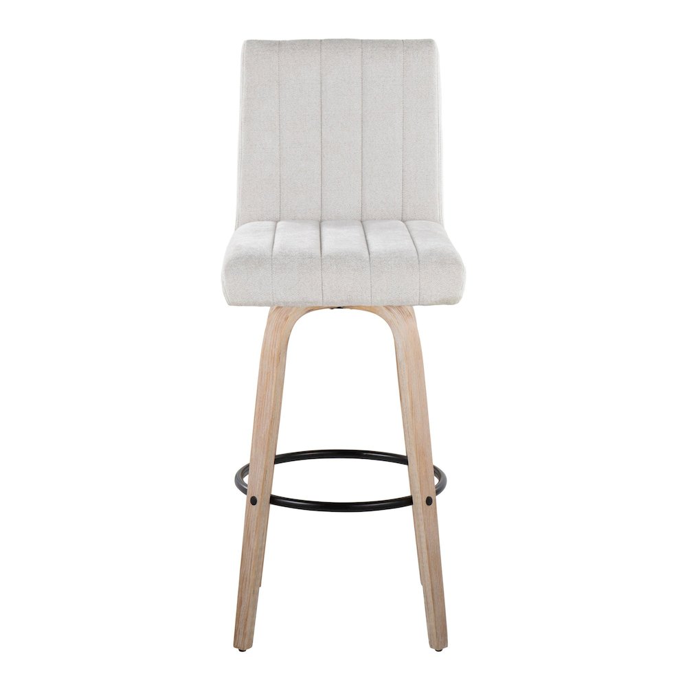 Hank 30" Fixed-Height Barstool - Set of  2. Picture 6