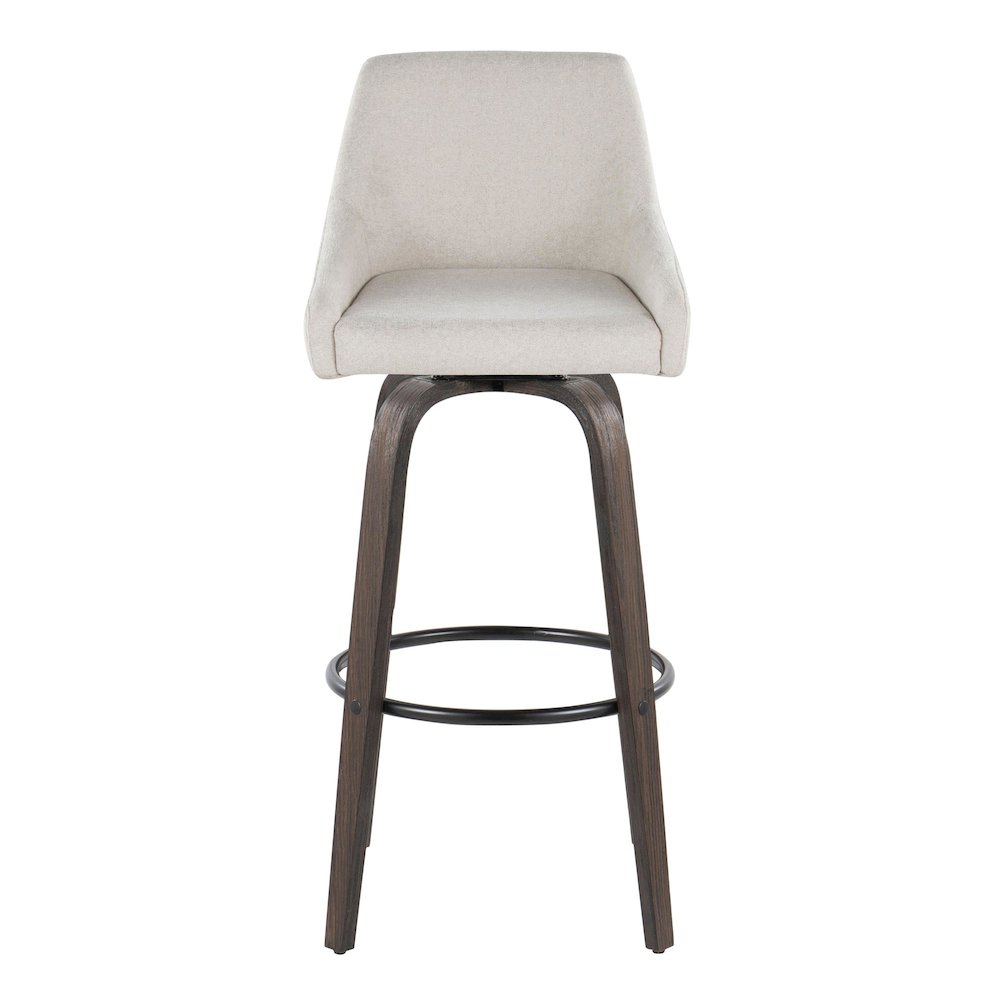 Hannah 30" Fixed-Height Barstool - Set of 2. Picture 6