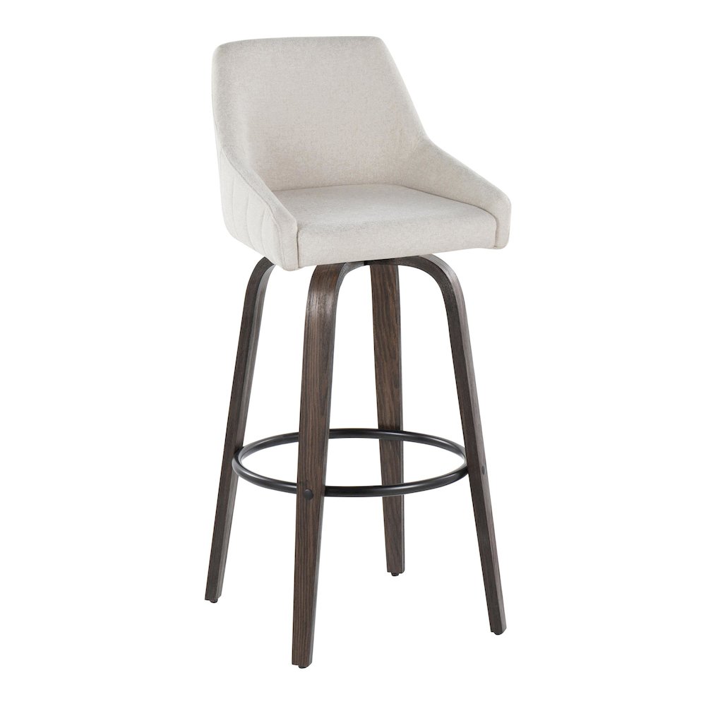 Hannah 30" Fixed-Height Barstool - Set of 2. Picture 2