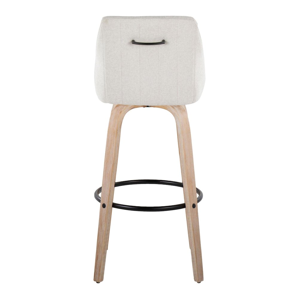 Hannah 30" Fixed-Height Barstool - Set of 2. Picture 5