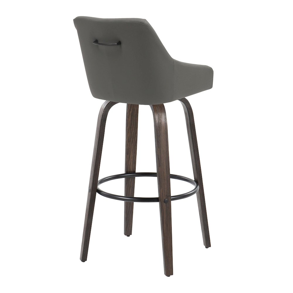 Hannah 30" Fixed-Height Barstool - Set of 2. Picture 4