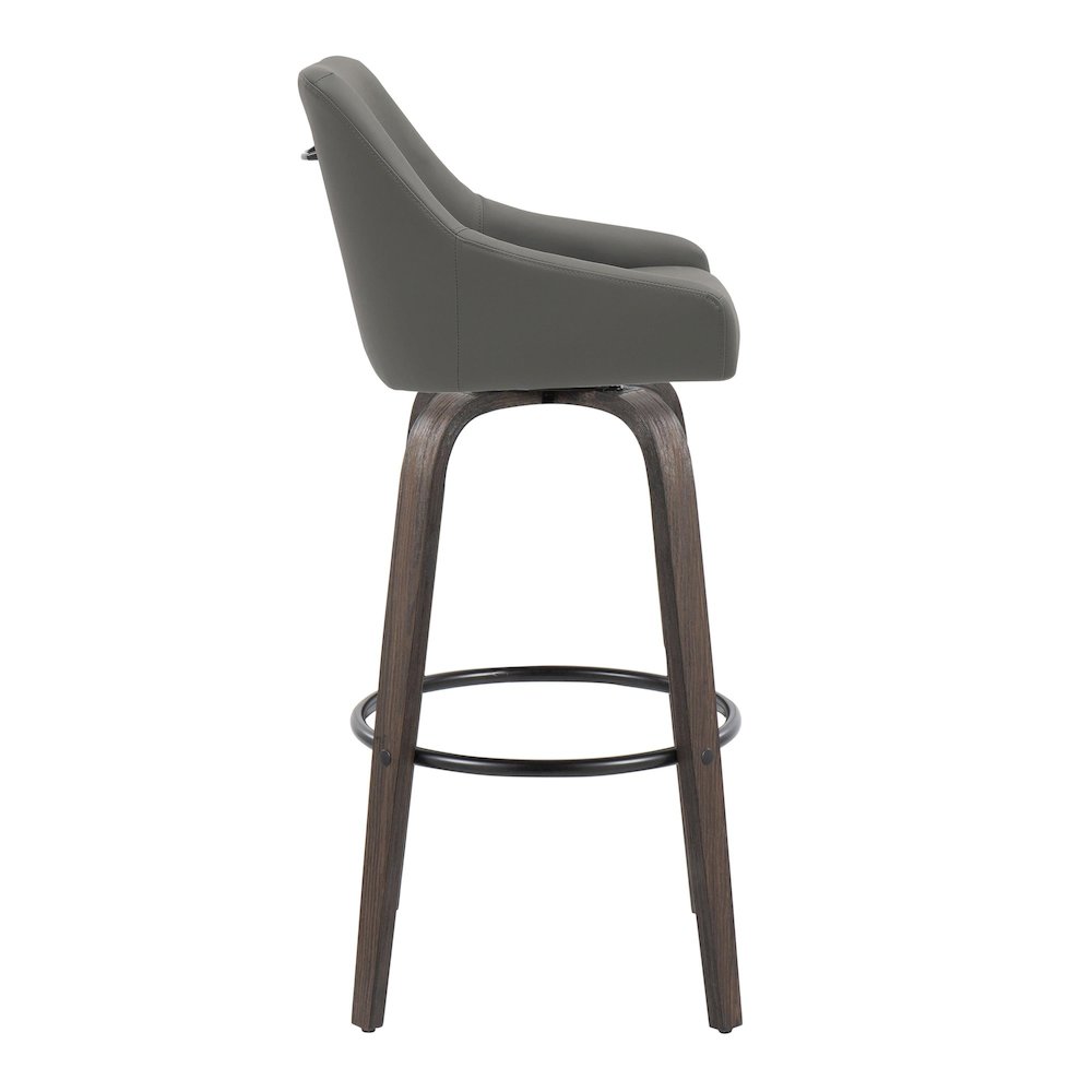 Hannah 30" Fixed-Height Barstool - Set of 2. Picture 3