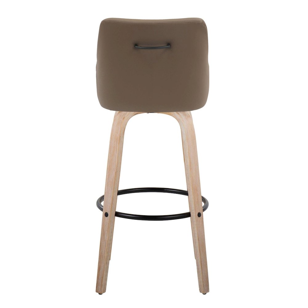 Hannah 30" Fixed-Height Barstool - Set of 2. Picture 5