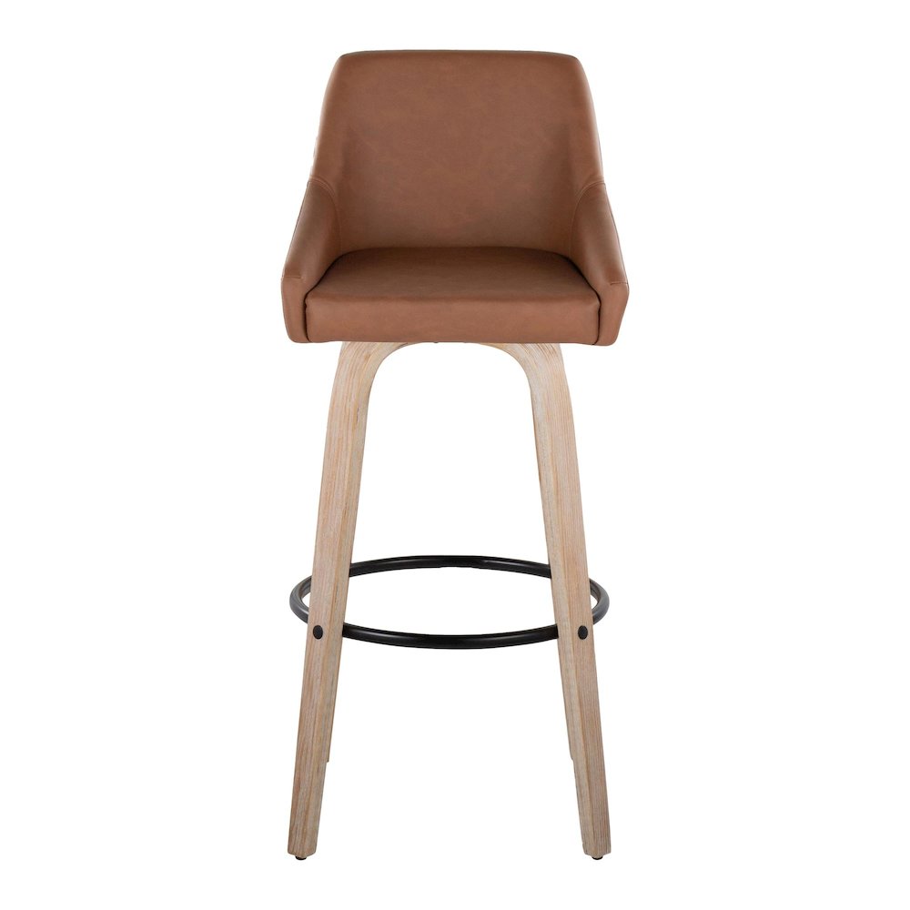 Hannah 30" Fixed-Height Barstool - Set of 2. Picture 6