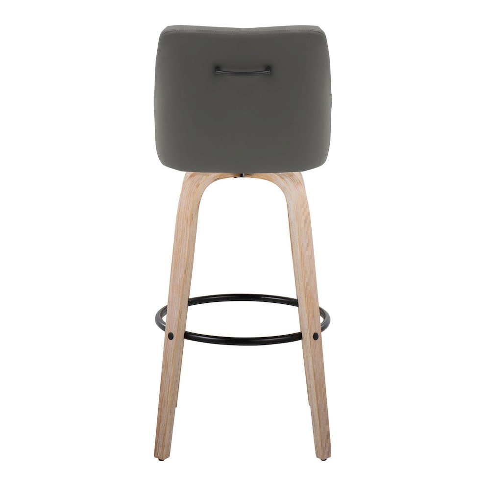 Hannah 30" Fixed-Height Barstool - Set of 2. Picture 5