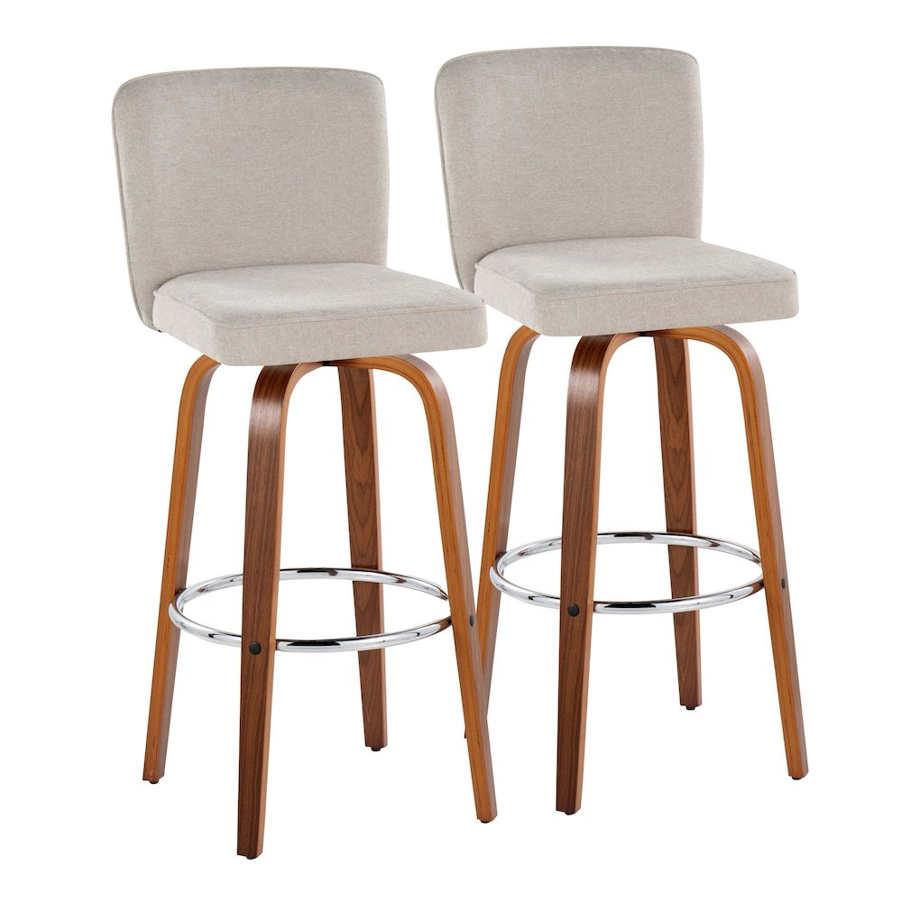 Henry 30" Fixed-Height Barstool - Set of 2. Picture 1