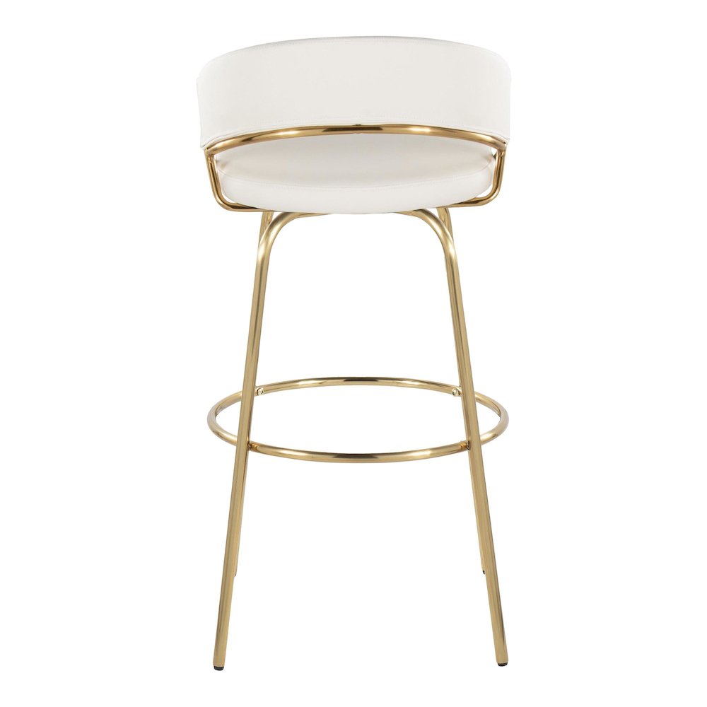 Jie 30" Fixed-Height Barstool - Set of 2. Picture 5