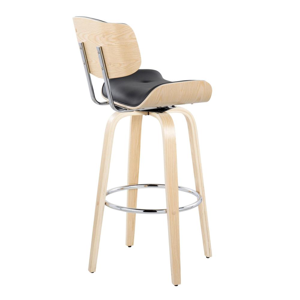 Lombardi 30" Fixed-Height Barstool - Set of 2. Picture 4