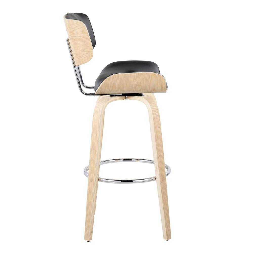 Lombardi 30" Fixed-Height Barstool - Set of 2. Picture 3