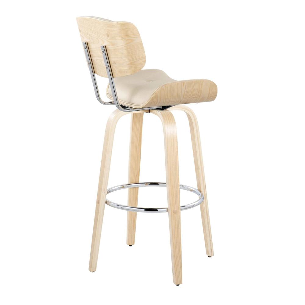 Lombardi 30" Fixed-Height Barstool - Set of 2. Picture 4