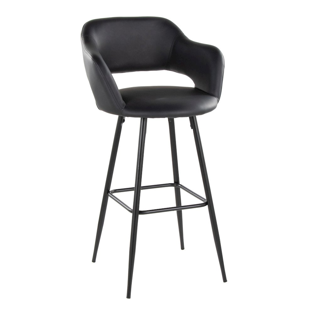 Margarite 30" Fixed-Height Barstool - Set of 2. Picture 2