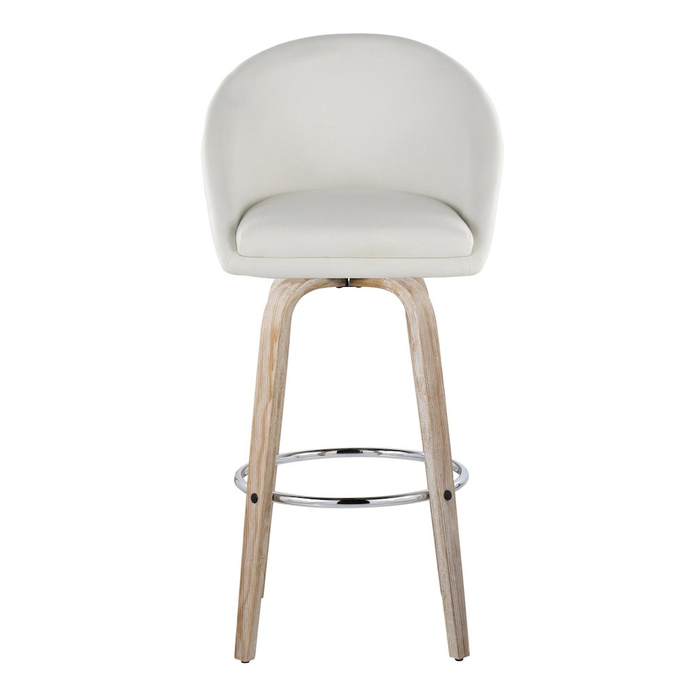 Matisse Highback 30" Fixed-Height Barstool - Set of 2. Picture 6
