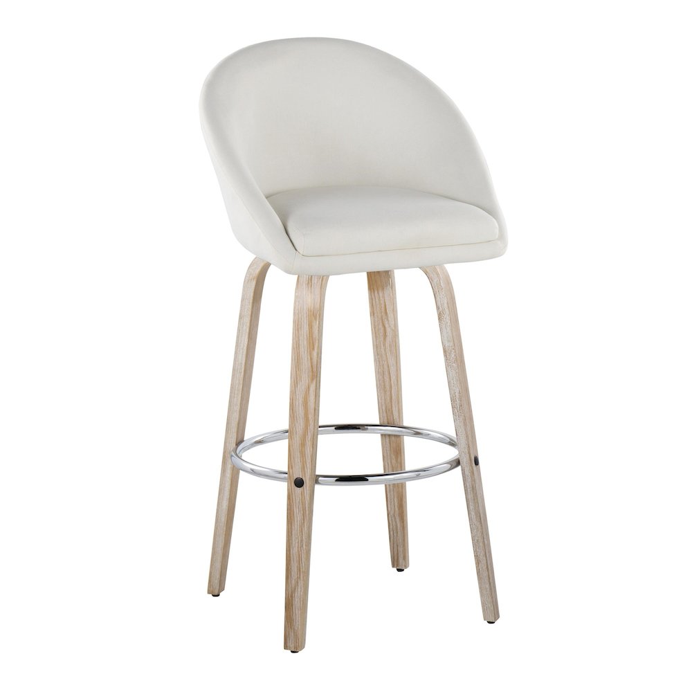 Matisse Highback 30" Fixed-Height Barstool - Set of 2. Picture 2