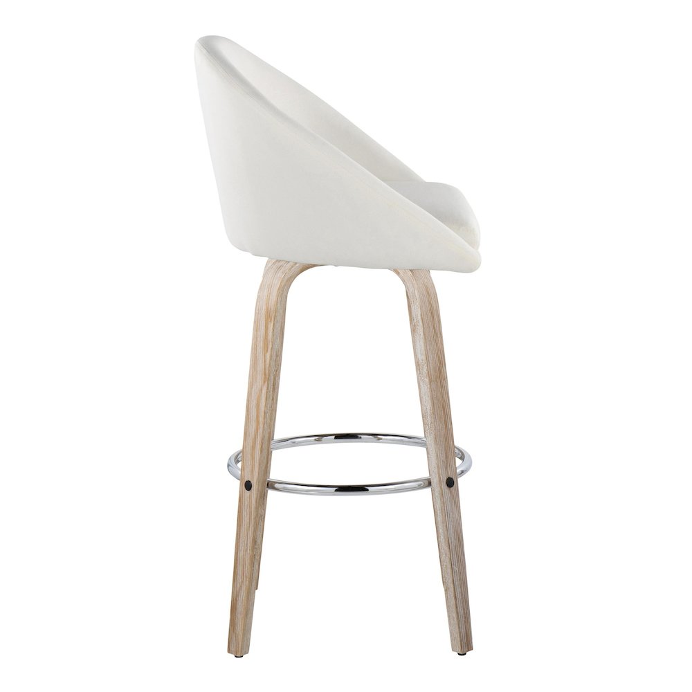Matisse Highback 30" Fixed-Height Barstool - Set of 2. Picture 3