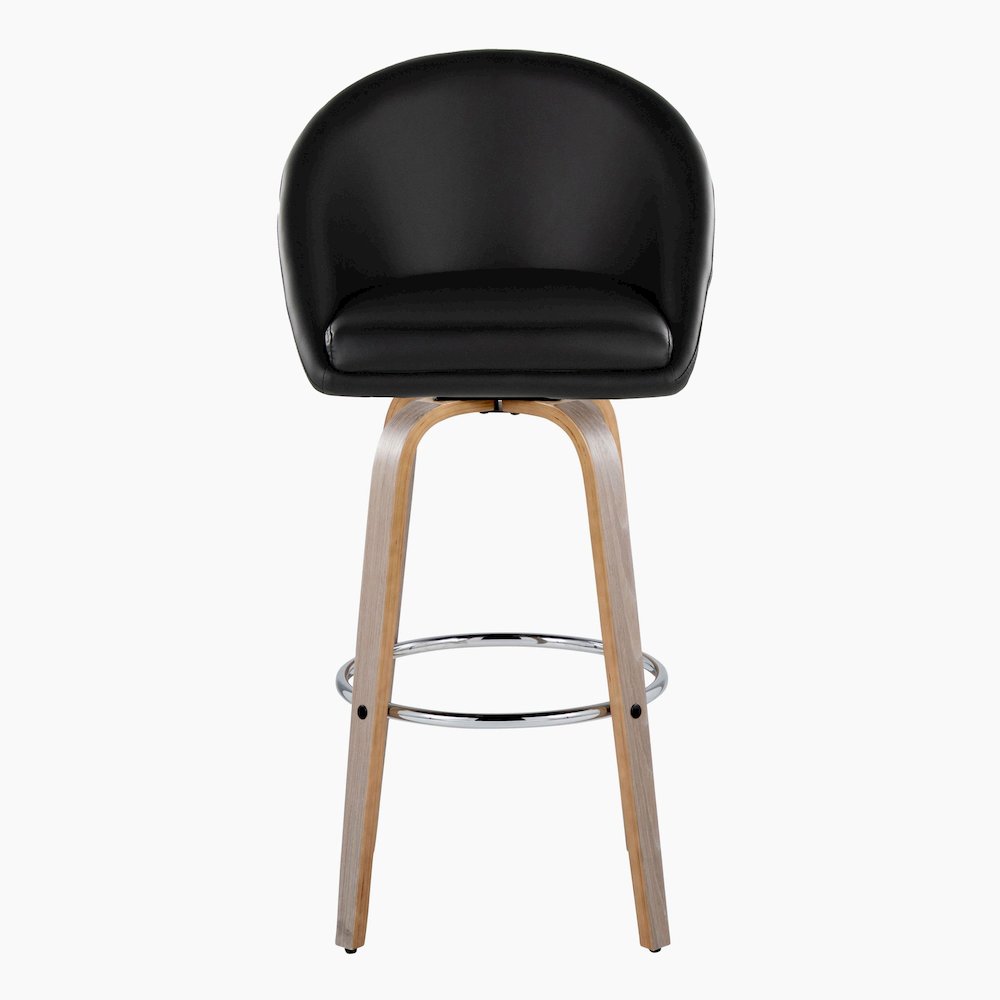 Matisse Highback 30" Fixed-Height Barstool - Set of 2. Picture 6