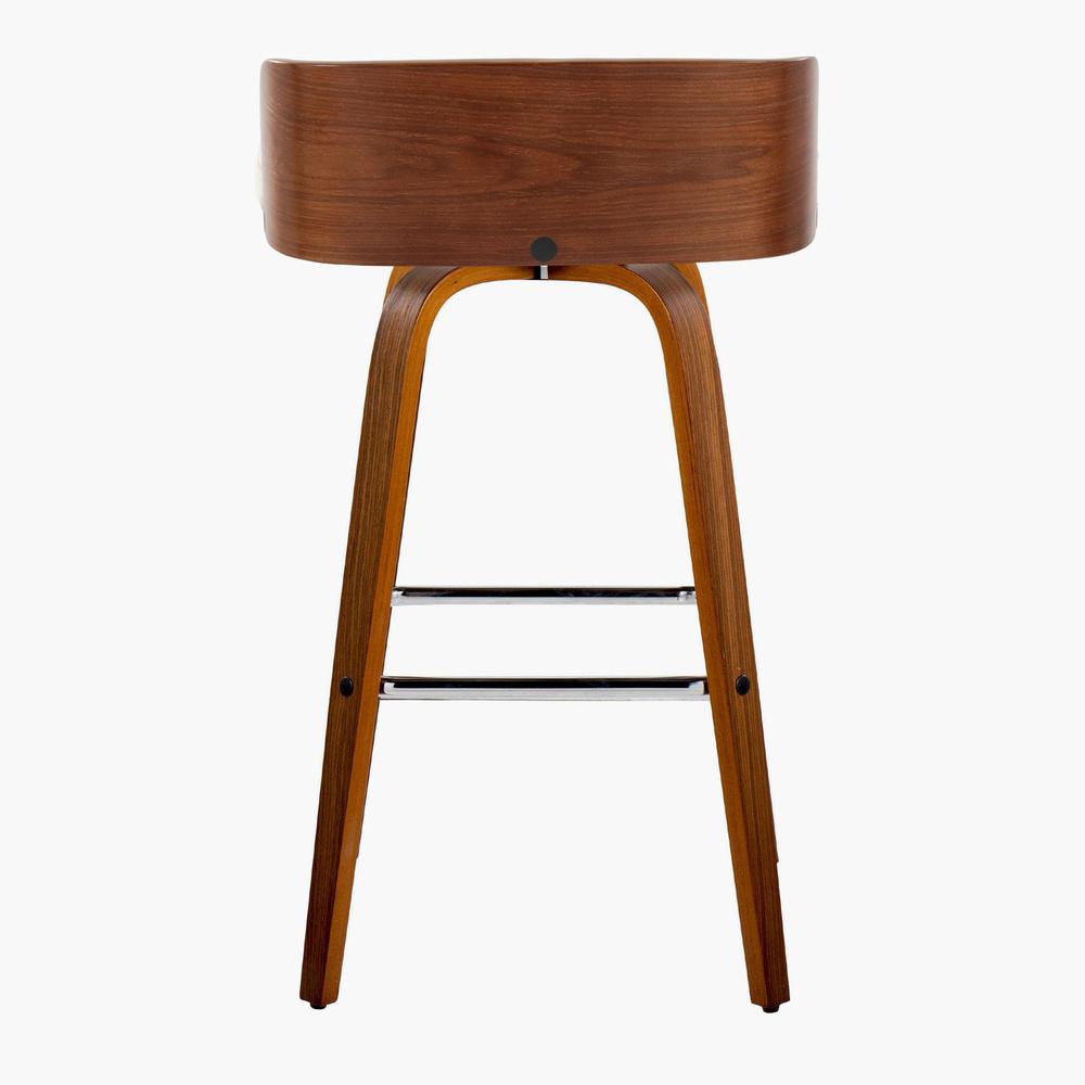 Grey Maya 30" Fixed-Height Barstool - Set of 2. Picture 5