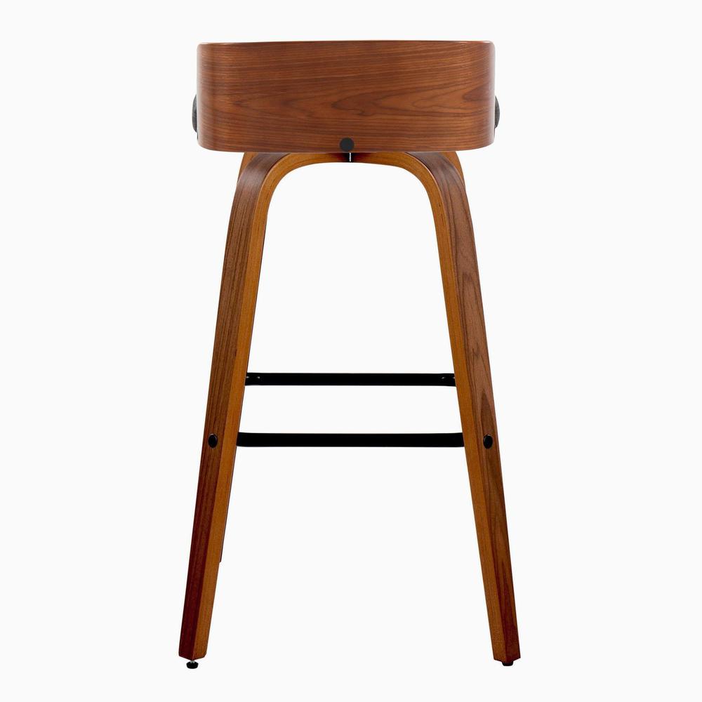 Grey Maya 30" Fixed-Height Barstool - Set of 2. Picture 5