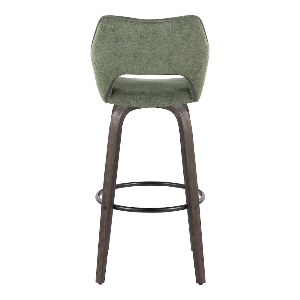 Mustang 30" Fixed-Height Barstool - Set of 2. Picture 5