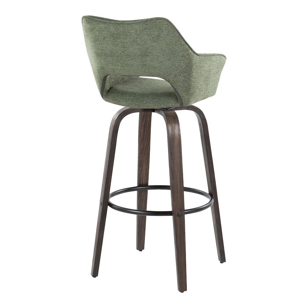 Mustang 30" Fixed-Height Barstool - Set of 2. Picture 4